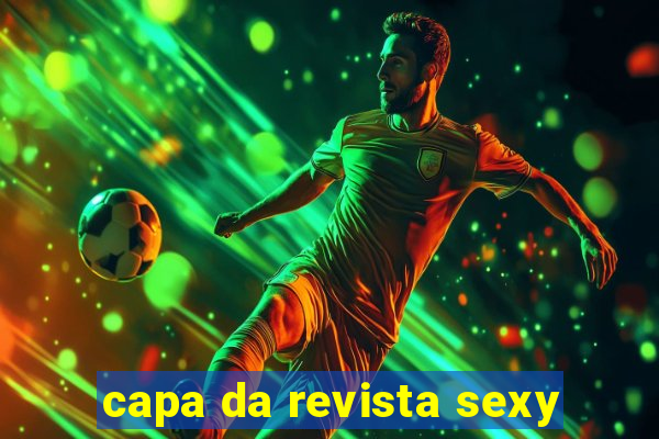 capa da revista sexy